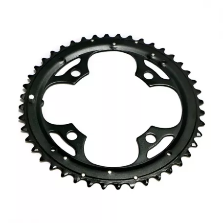 Звезда для велосипедной системы шатунов ARTECK, алюминиевая, 44 зуба, посадочный диаметр 104 мм, чёрная