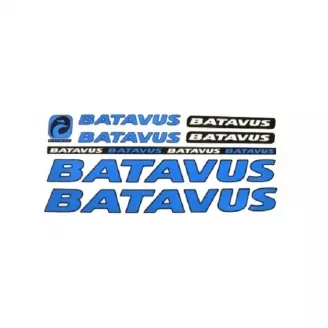 Комплект наклеек на велосипед BATAVUS (синий)