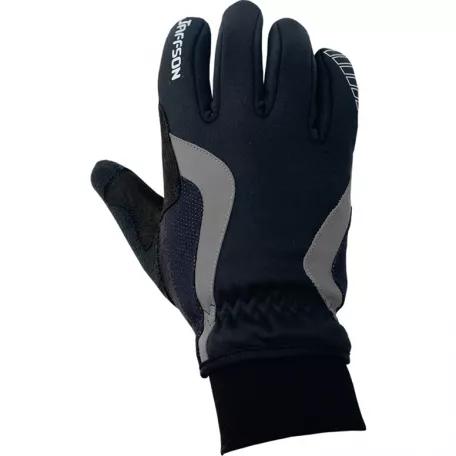 Перчатки JAFFSON WCG 43-0476 S (чёрный, серый)