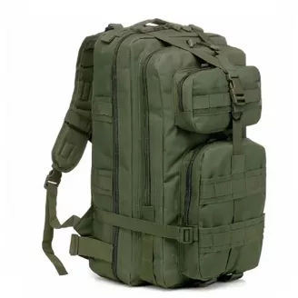 Рюкзак Assault A12, 40 литров, 560 х 280 х 250 мм, ткань 800D, тёмно-зелёный
