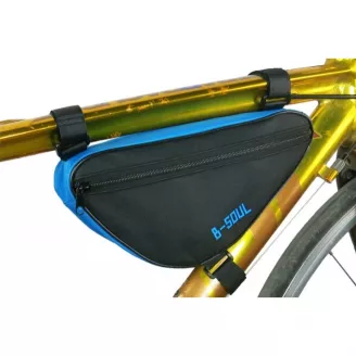 Сумка для велосипеда B-Soul YA191, 265 х 130 х 70 мм, синяя
