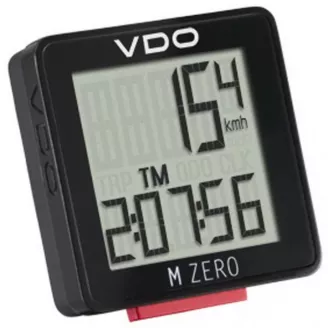 Велокомпьютер VDO M-ZERO WR 5 ф-ций 3-строчный дисплей, черный
