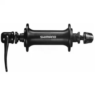 Втулка передняя Shimano Tourney, HB-TX500, v-br , 32 отв., гайки, цв. чёрн.