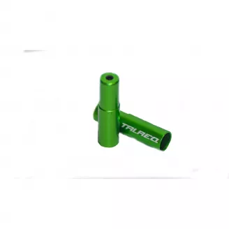Наконечник оплётки тормоза TRLREQ алюм. 5 мм, зелёный
