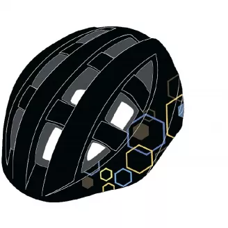 Шлем, Cigna WT-022, детский, 48-53 см, цвет черный