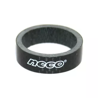 Проставочное кольцо 10 мм, NECO, CS3510, для 1-1/8", карбон