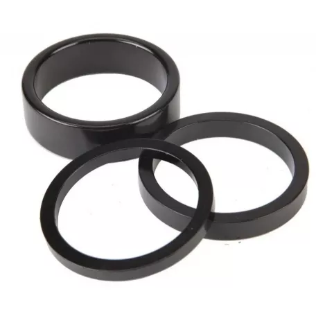Проставочное кольцо 10 мм, NECO, AS3610-B, для 1-1/8", черное