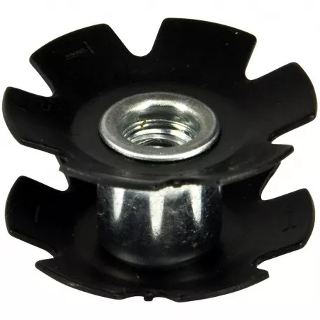 Ромашка рулевой LONGUS, 1-1/8" (28.6 мм), без колпачка, черная