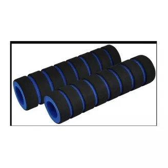 Грипсы LONGUS FOUMY, длина 127 мм, черно-синие