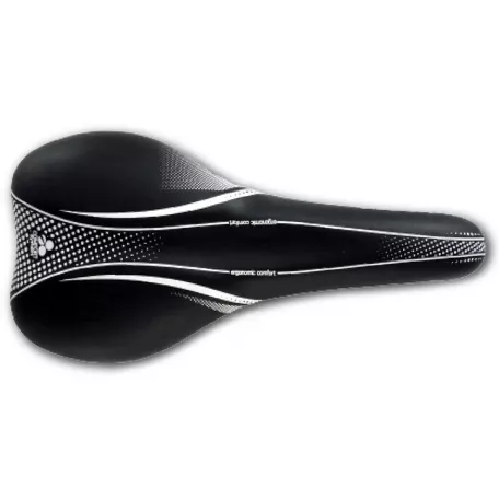 Седло DDK 2624 (чёрный, белый) Седло DDK 2624 (чёрный, белый)