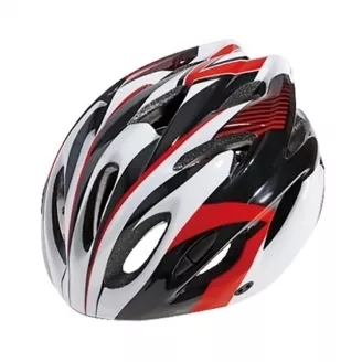 Шлем, Cigna WT-012, взрослый, цвет черный, красный, белый