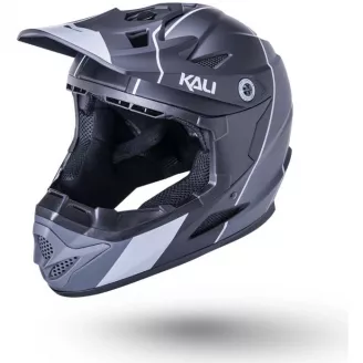 Шлем, Kali Zoka, р-р 58-60 см (L), Full Face, цвет мокрый асфальт, серый
