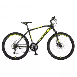 Велосипед горный POLAR WIZARD 2.0 (черный-флуоресцентный желтый) размер ХXL